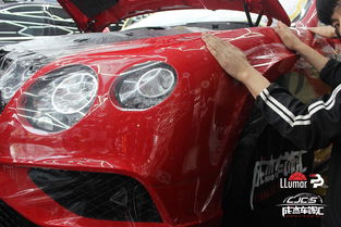 賓利 gt 裝貼美國(guó)龍膜 漆面膜 隱形車衣成杰車飾匯