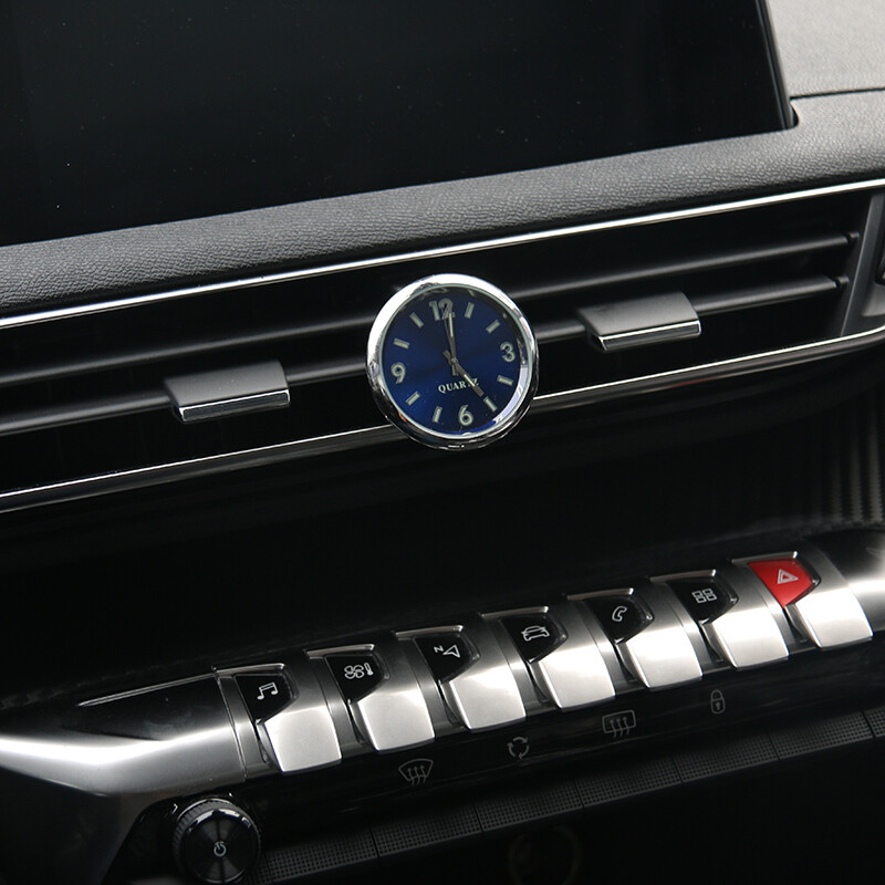 點(diǎn)繽汽車石英時鐘 出風(fēng)口上的精致時光伴侶